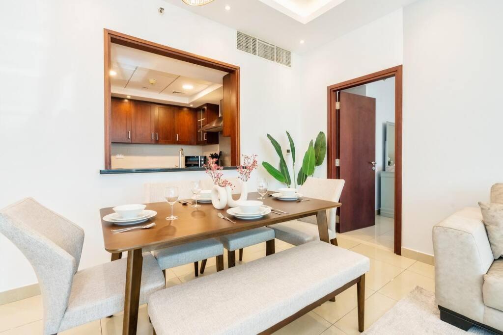 New! Luxury 3Bedroom With Spectacular Burj Views Downtown Dubái Exterior foto