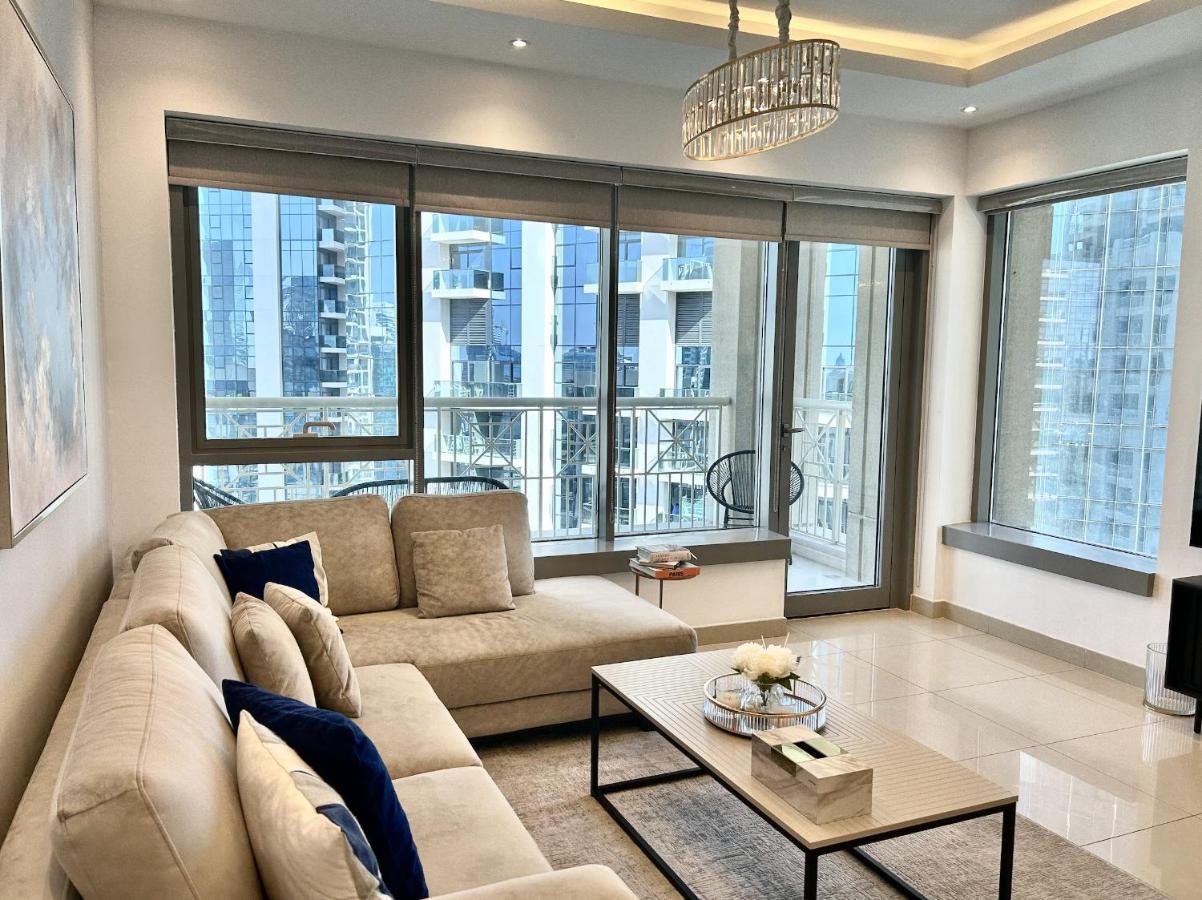 New! Luxury 3Bedroom With Spectacular Burj Views Downtown Dubái Exterior foto