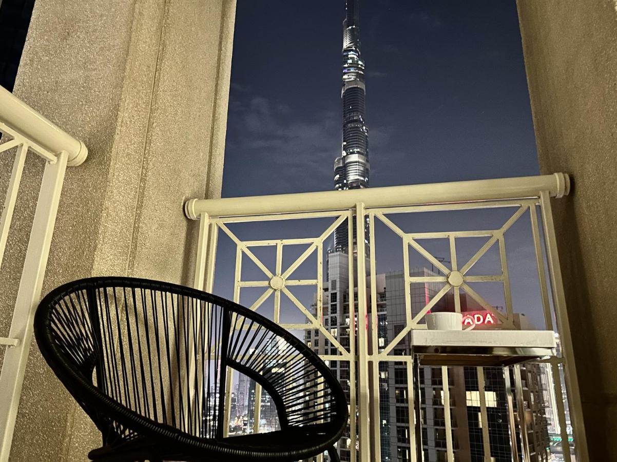 New! Luxury 3Bedroom With Spectacular Burj Views Downtown Dubái Exterior foto