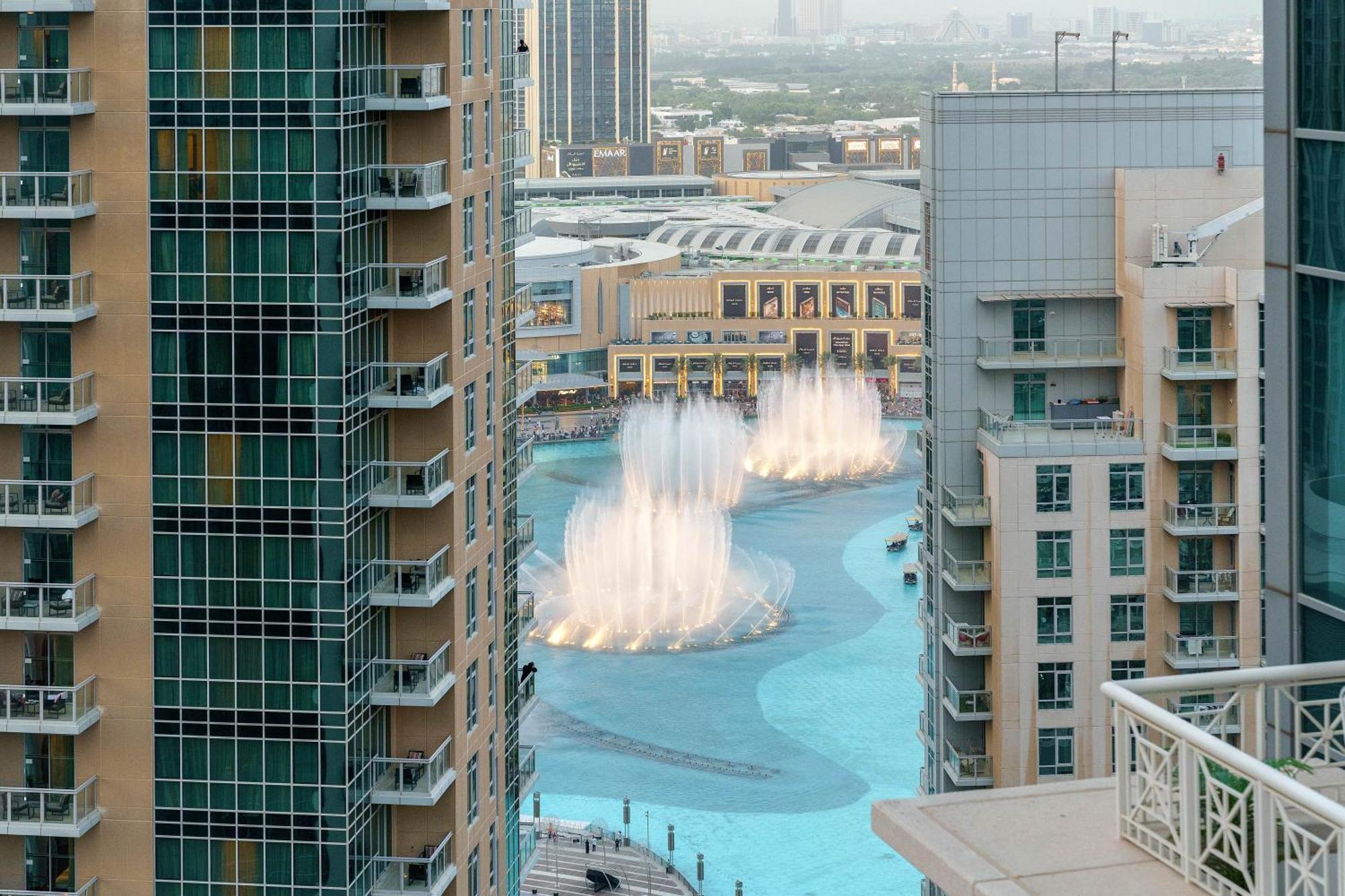 New! Luxury 3Bedroom With Spectacular Burj Views Downtown Dubái Exterior foto