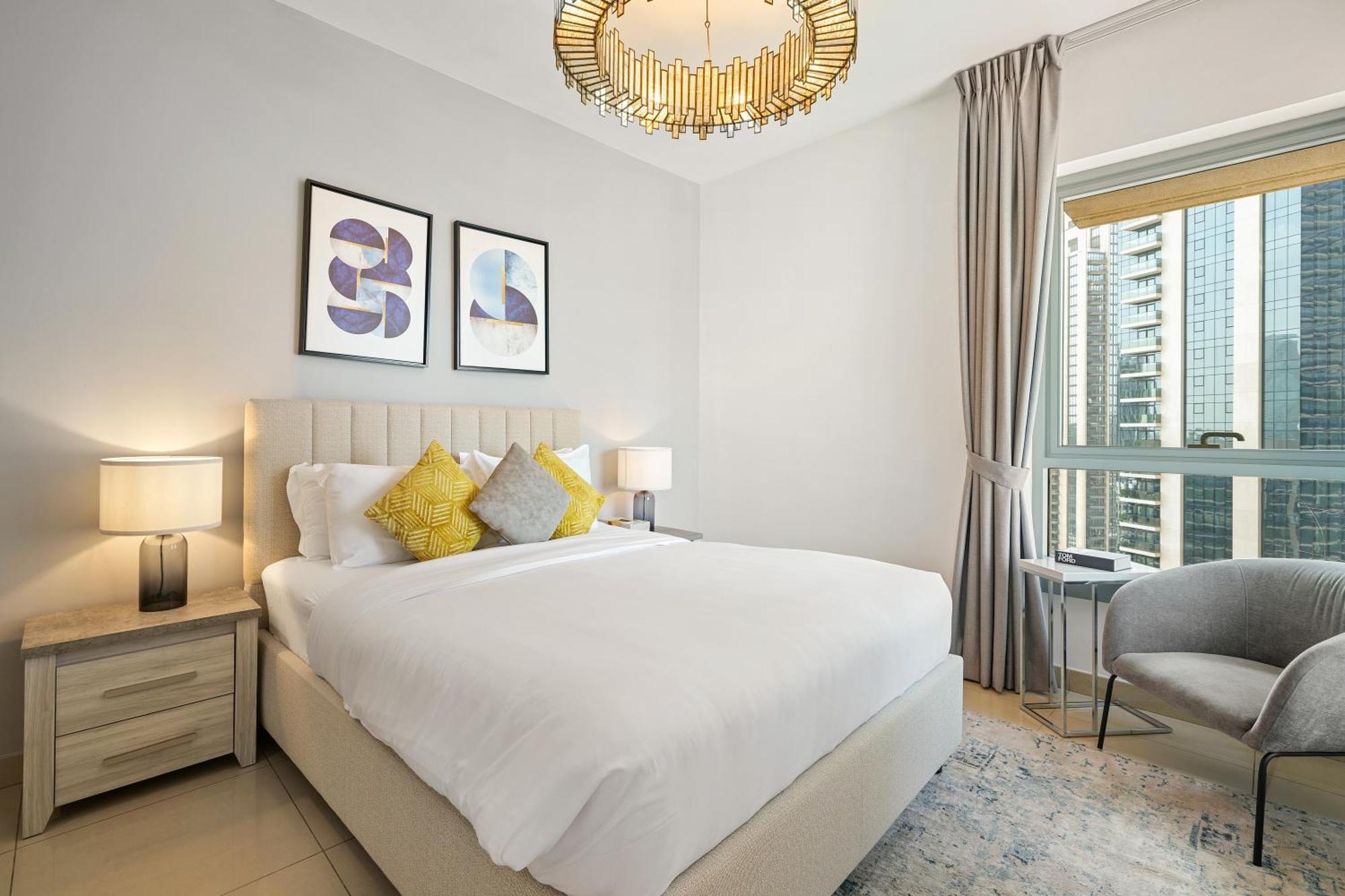 New! Luxury 3Bedroom With Spectacular Burj Views Downtown Dubái Exterior foto