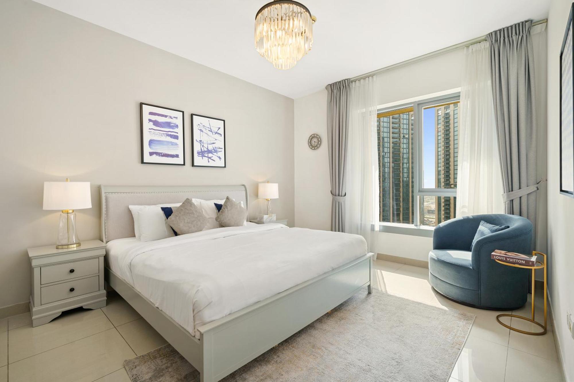 New! Luxury 3Bedroom With Spectacular Burj Views Downtown Dubái Exterior foto