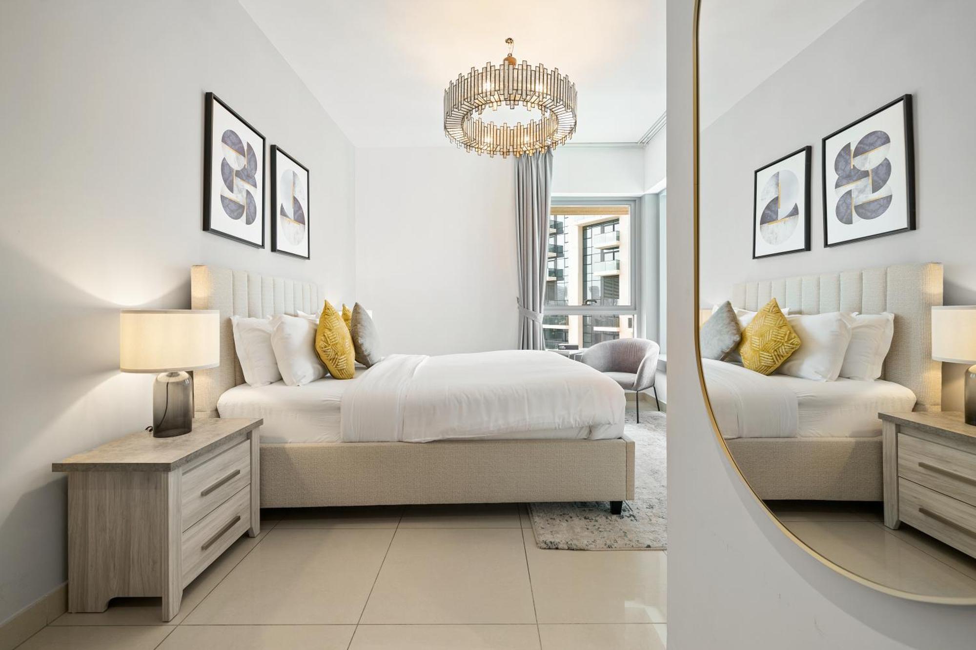 New! Luxury 3Bedroom With Spectacular Burj Views Downtown Dubái Exterior foto