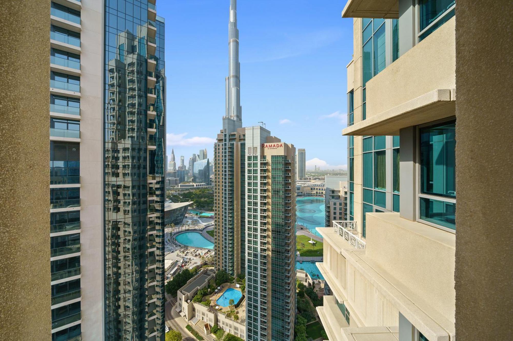 New! Luxury 3Bedroom With Spectacular Burj Views Downtown Dubái Exterior foto