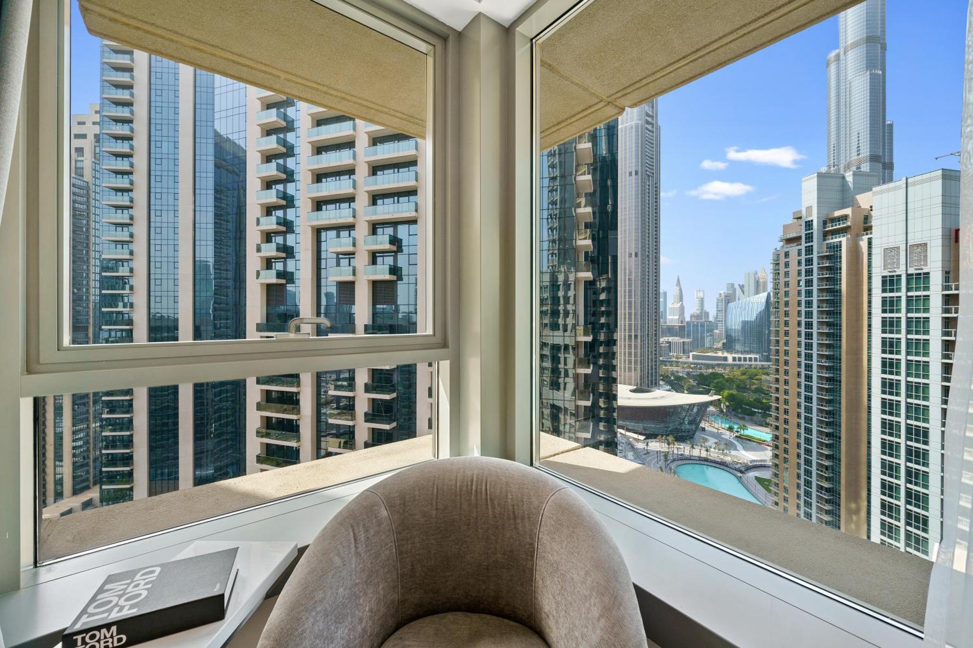 New! Luxury 3Bedroom With Spectacular Burj Views Downtown Dubái Exterior foto
