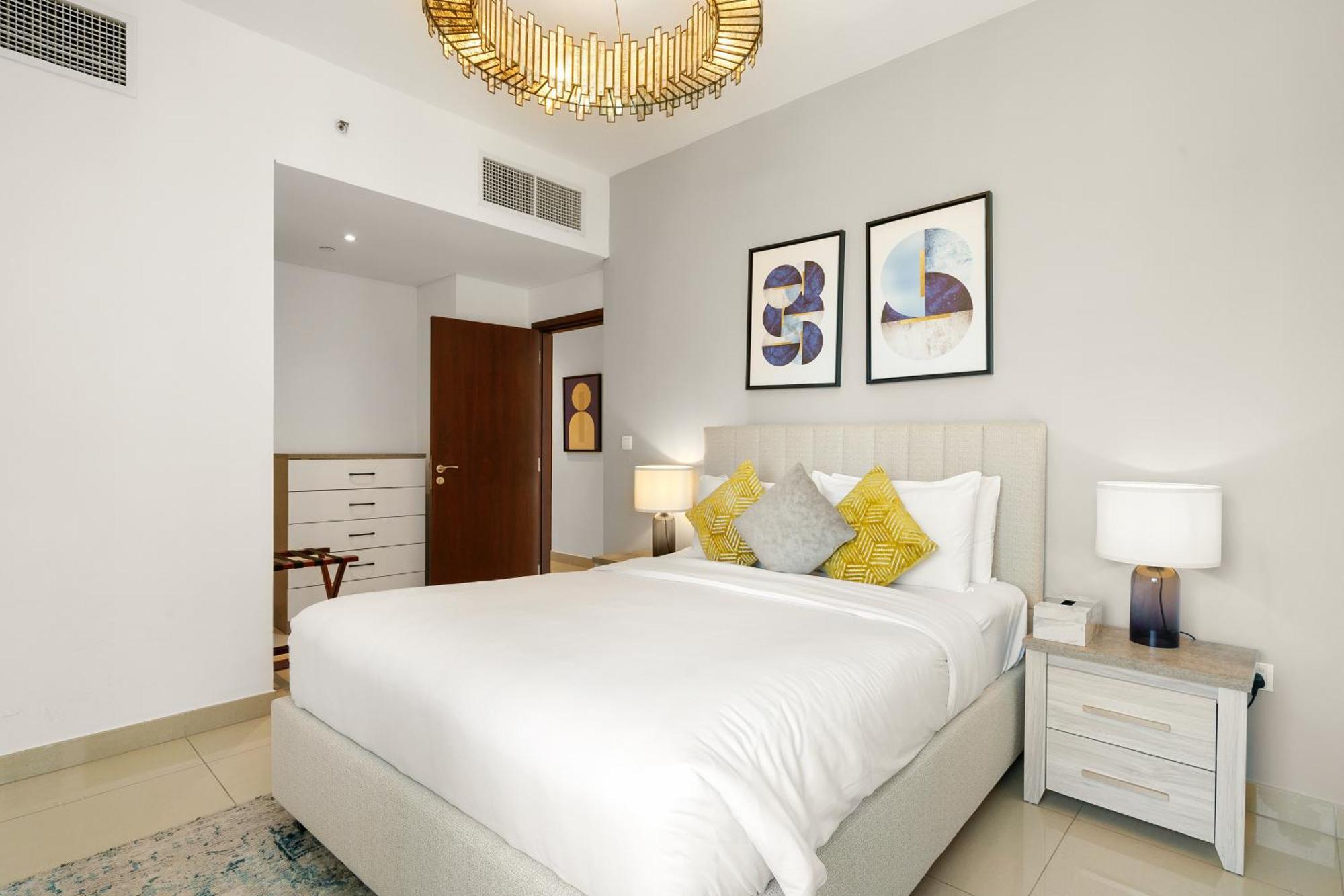 New! Luxury 3Bedroom With Spectacular Burj Views Downtown Dubái Exterior foto